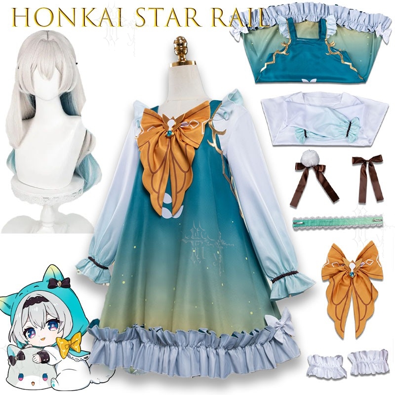 Anime Cosplay Outfits Female - Firefly Dormitory Sleepwear Honkai Star Rail