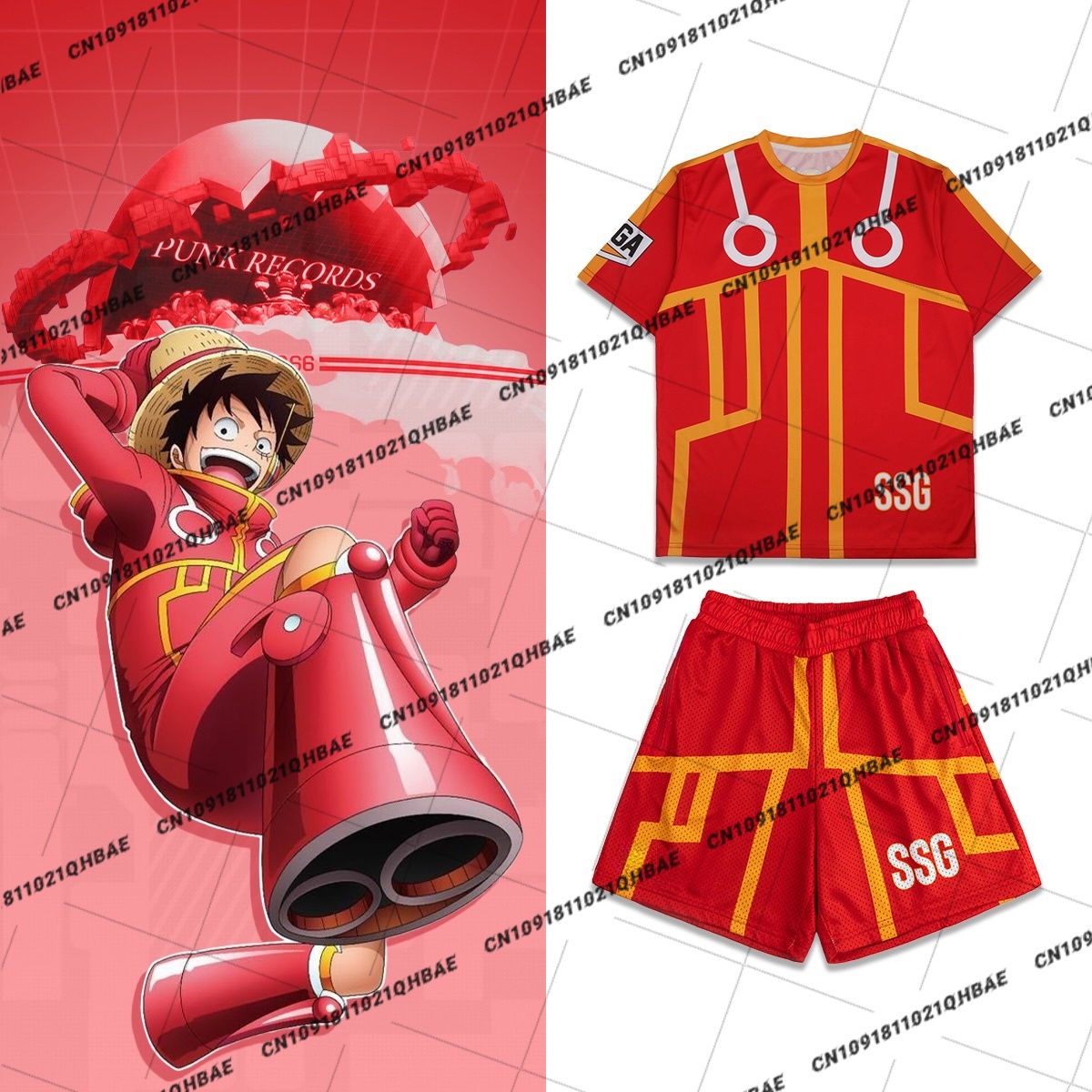 Anime Cosplay Outfit - New Egghead Island Monkey D. Luffy