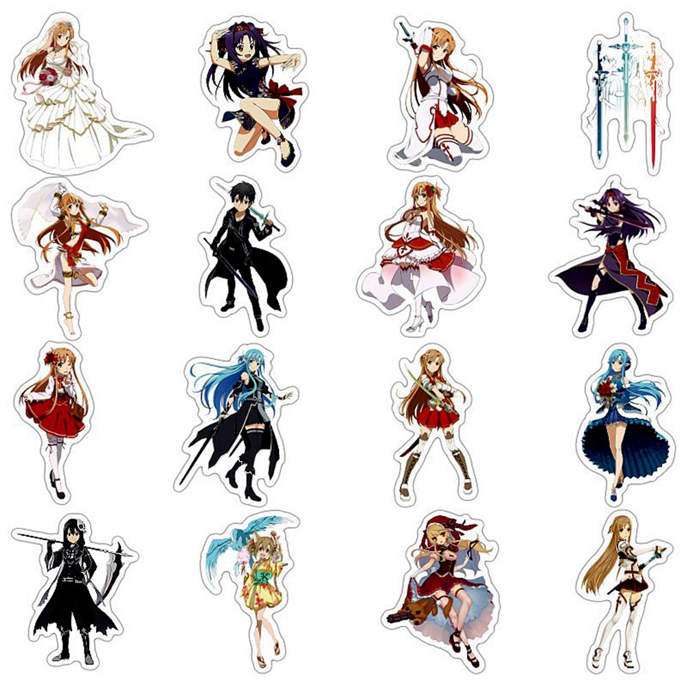 1 Pack Anime Sticker Sword Art - Sword Art Online Cape ulasan dan harga