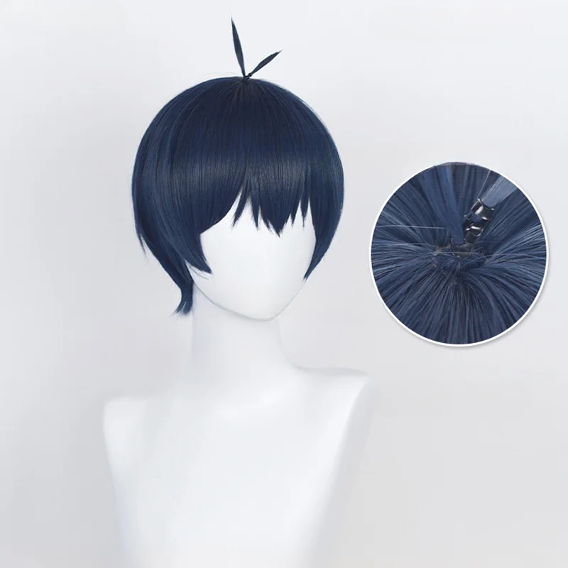 Anime Isagi Yoichi Cosplay Wig - Anime Cosplay Duo ulasan dan harga