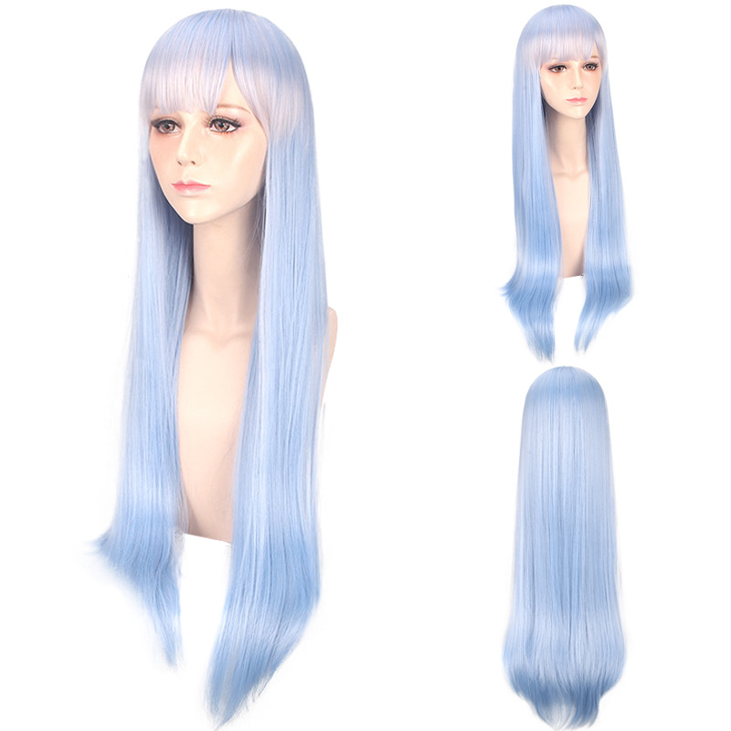 Synthetic Cosplay Wig Inspired - Anime Cosplay Rem ulasan dan harga