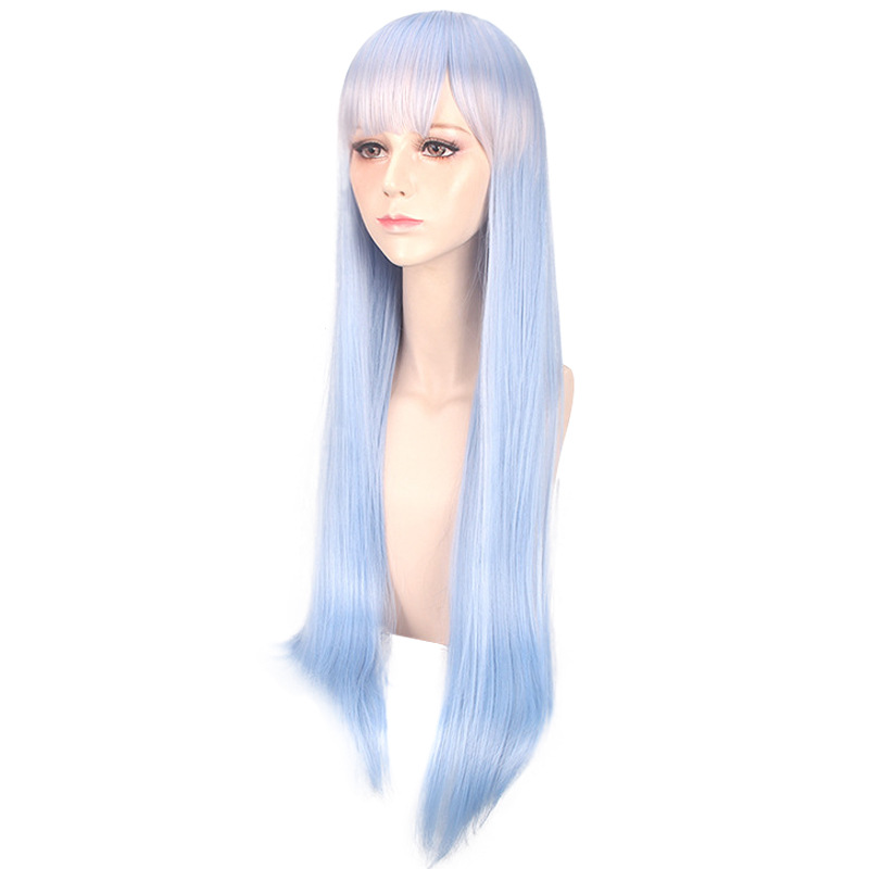 Synthetic Cosplay Wig Inspired - Anime Cosplay Rem ulasan dan harga