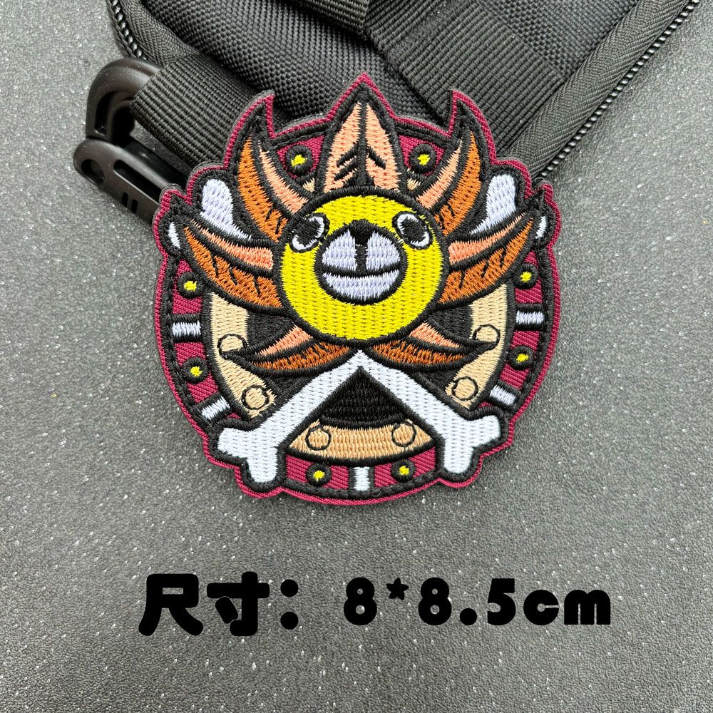 One Piece Embroidery Hook Loop - Cosplay Anime Zoro ulasan dan harga
