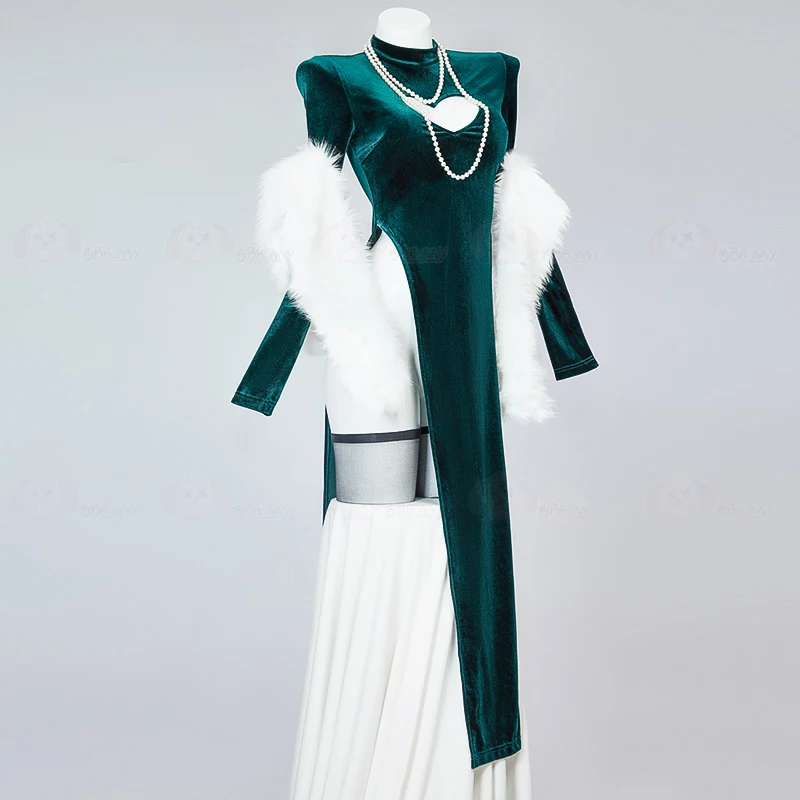 Sexy Velet Furry Cape Dress Wi - Anime Cosplay One Punch Man ulasan dan harga
