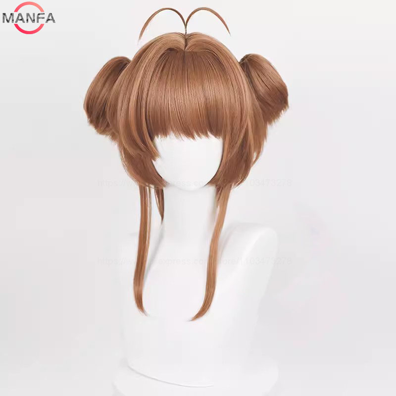 Anime Cosplay Wig Sakura Kinom - Cosplay Duo Anime ulasan dan harga