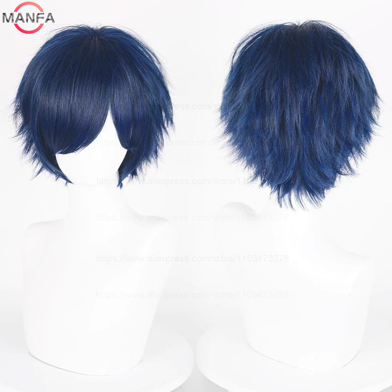 Anime 30cm Short Straight Cosp - Anime Cosplay Duo ulasan dan harga