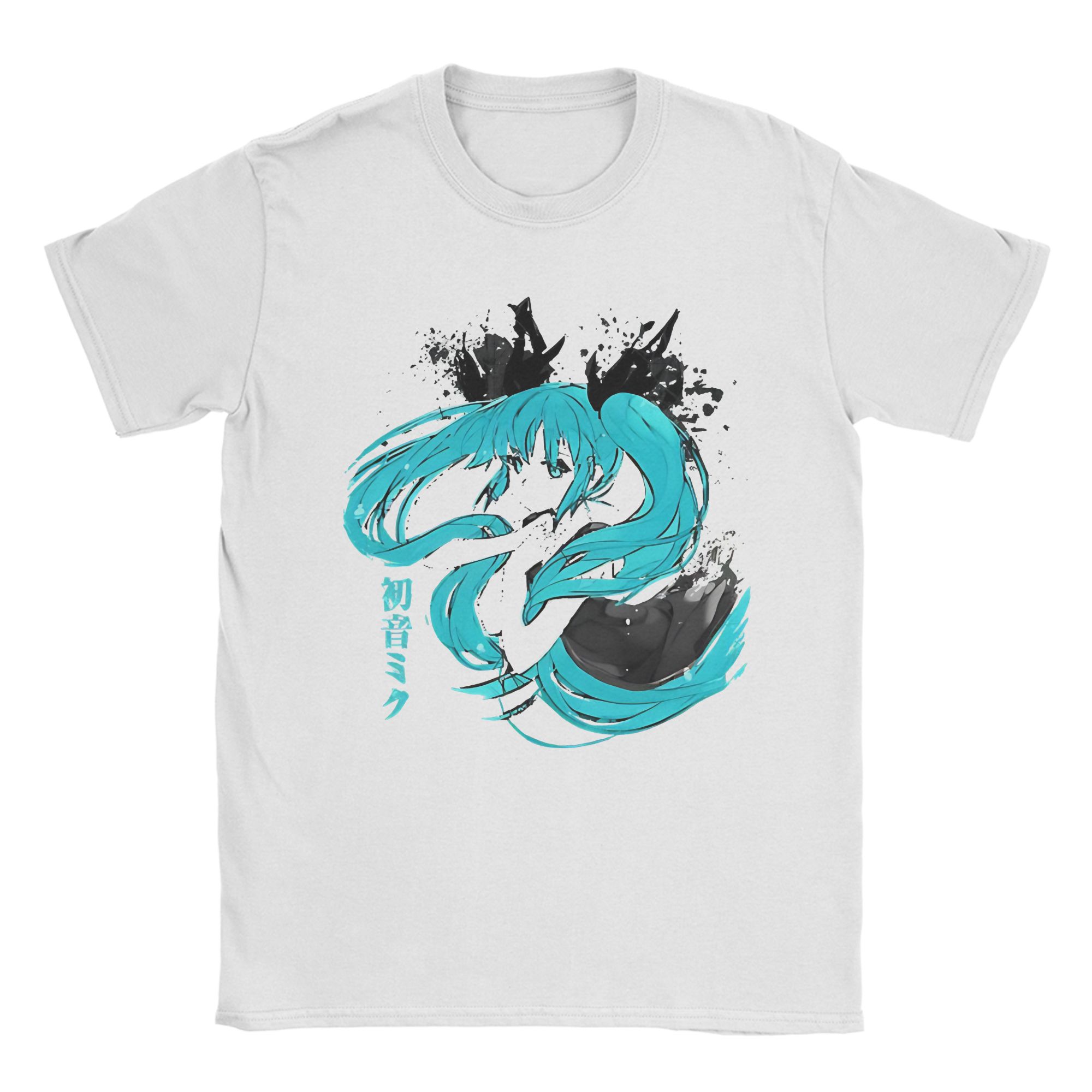Hatsune Miku T Shirt Men Women - Anime Cosplay Female Ideas ulasan dan harga