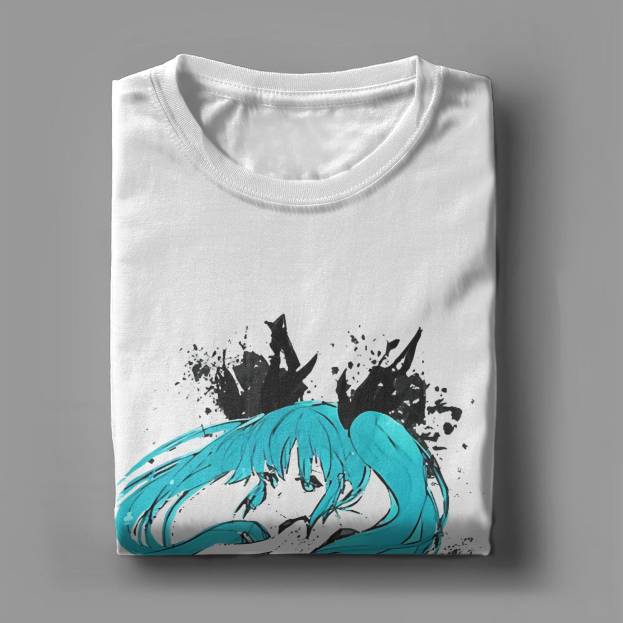 Hatsune Miku T Shirt Men Women - Anime Cosplay Female Ideas ulasan dan harga