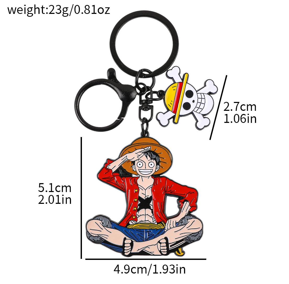 One Piece Anime Keychain Set - - Cosplay Anime Zoro ulasan dan harga