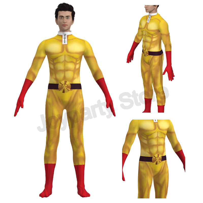 One Punch Man Cosplay Costumes - Anime Cosplay One Punch Man ulasan dan harga