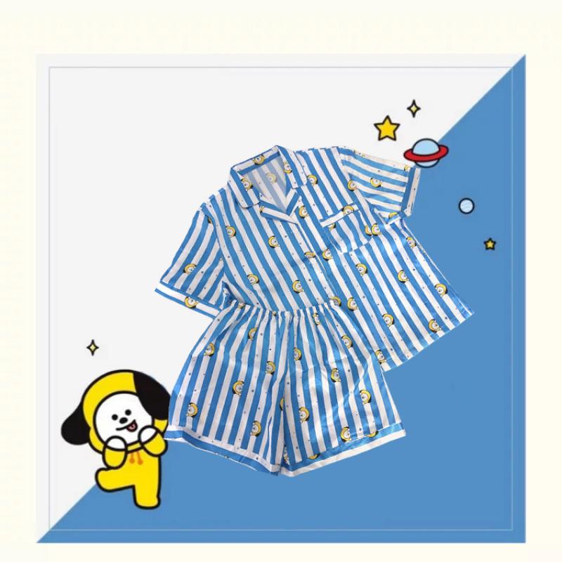 Anime Cartoon Bts Women's Paja - Anime Cosplay Duo ulasan dan harga