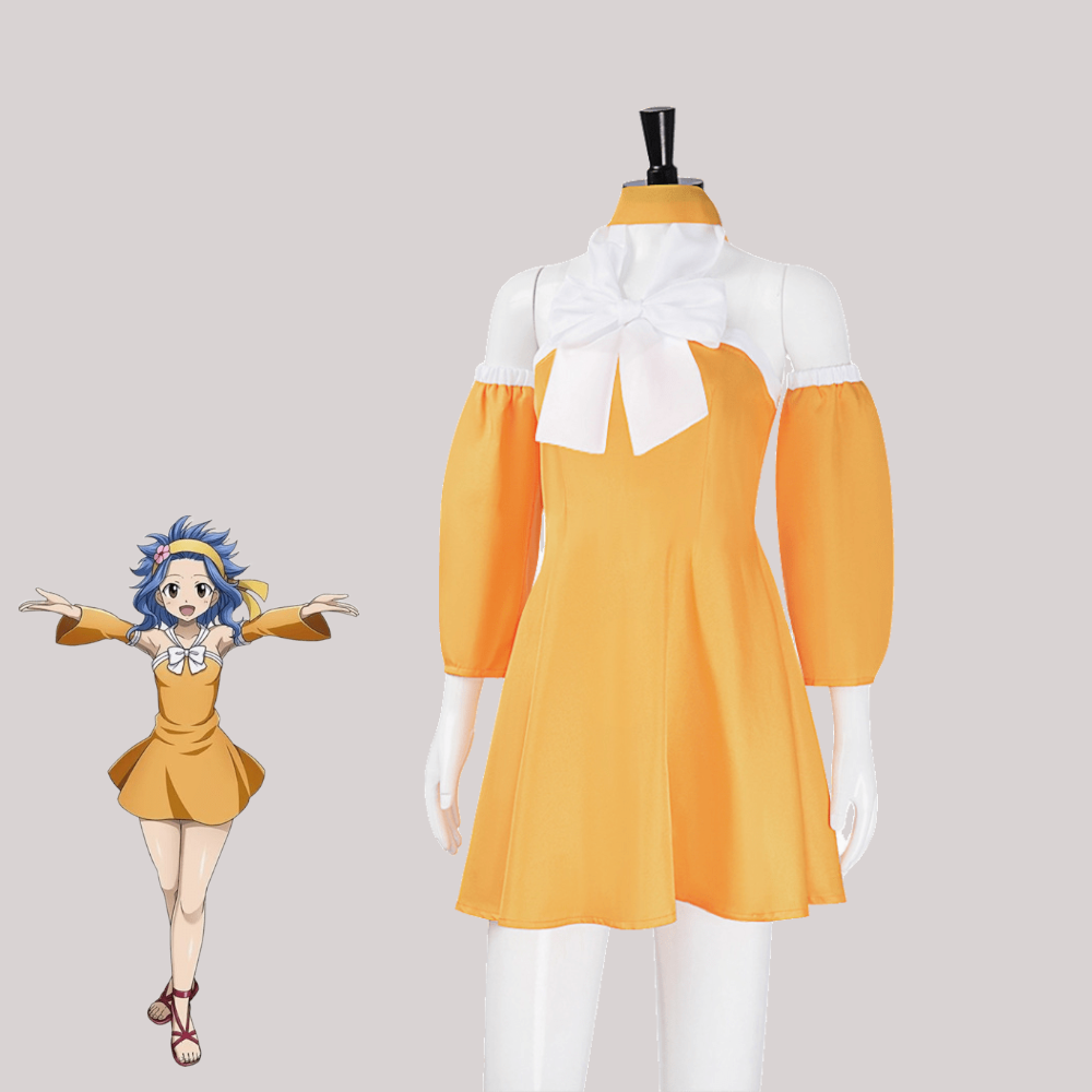 Levy McGarden Cosplay Costume, - Anime Cosplay Outfits Female ulasan dan harga