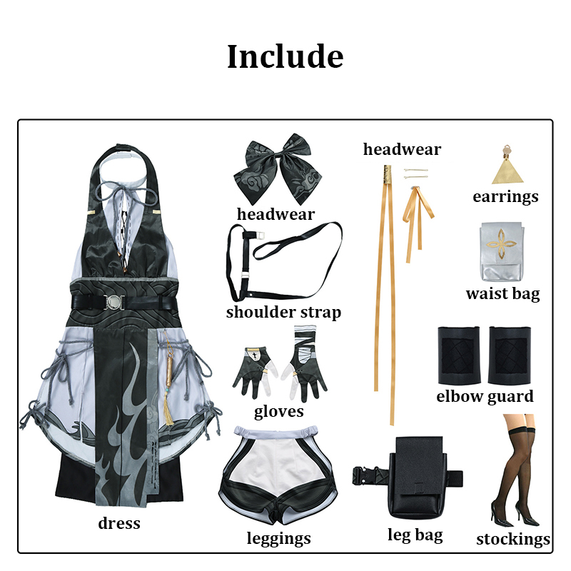 Female Rover Cosplay Wuthering - Anime Cosplay Outfits Female ulasan dan harga
