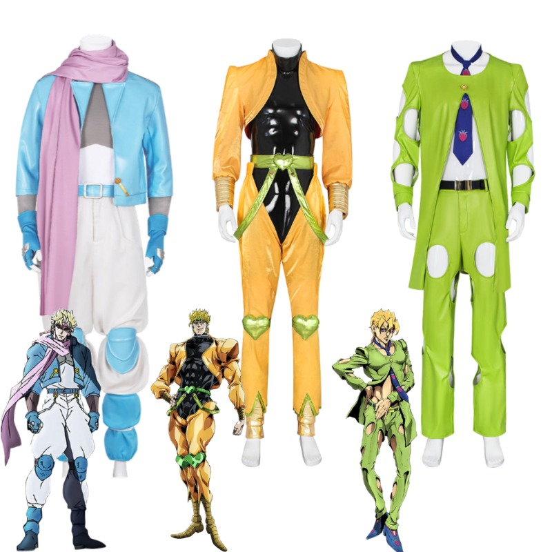 JoJo Bizarre Adventure Gyro Ca - Cosplay Anime Jojo ulasan dan harga