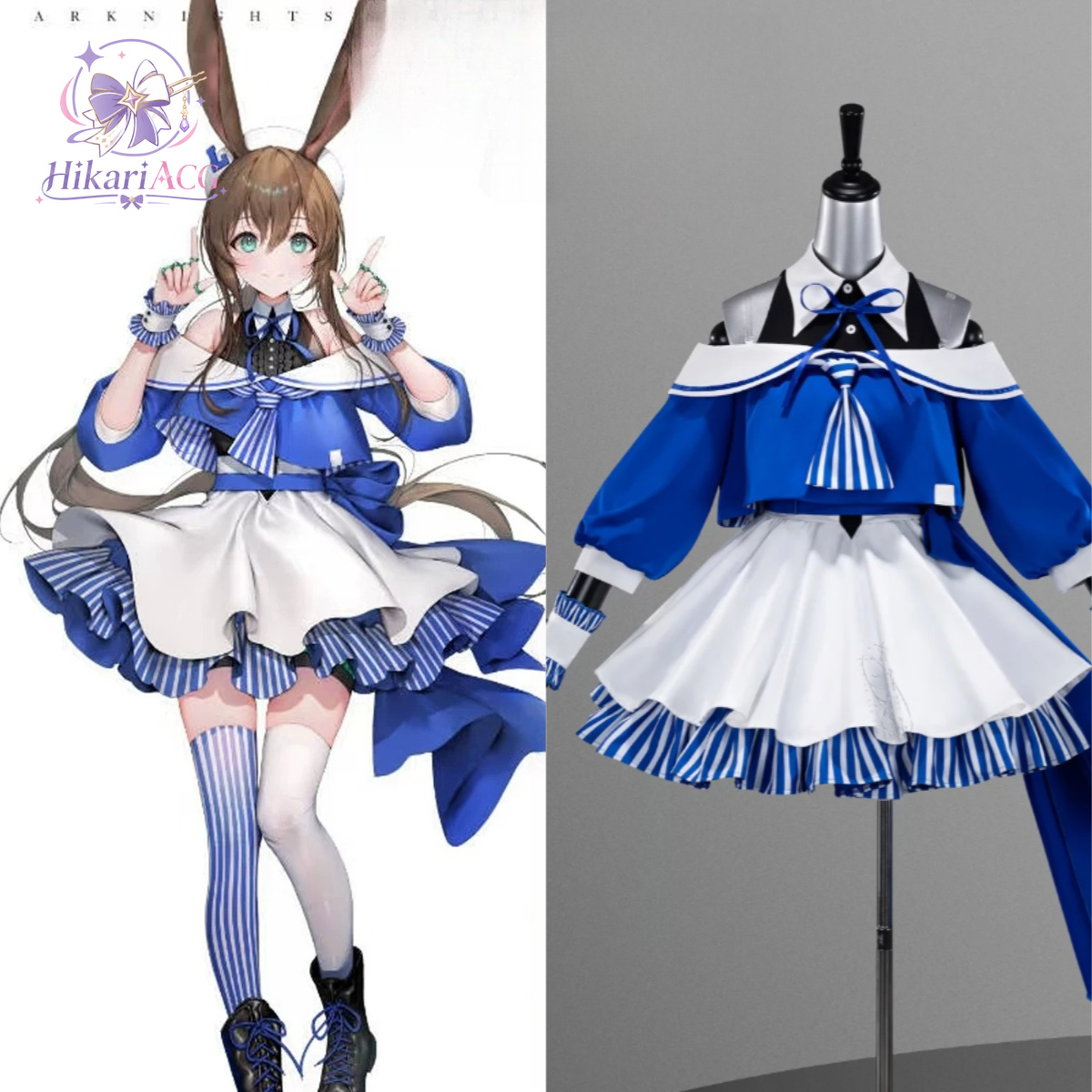 Anime Game Outfit Arknights Am - Anime Cosplay Outfits Female ulasan dan harga