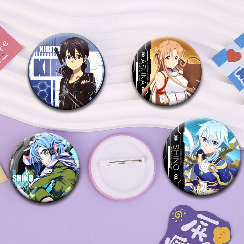 Sword Art Online Pin Anime Fig - Sword Art Online Cape ulasan dan harga