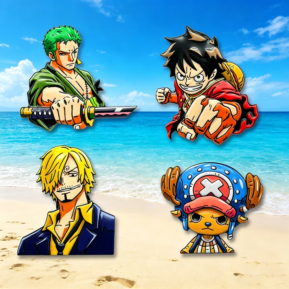 4pcs ONE PIECE Cartoon Charact - Cosplay Anime Zoro ulasan dan harga