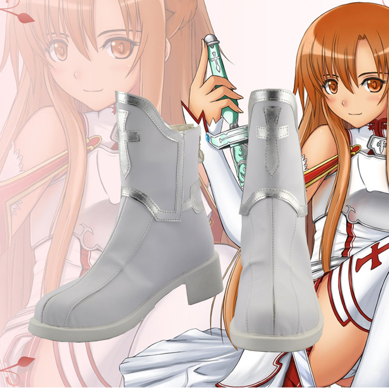 Game Anime Cosplay Shoes Yuuki - Sword Art Online Cape ulasan dan harga