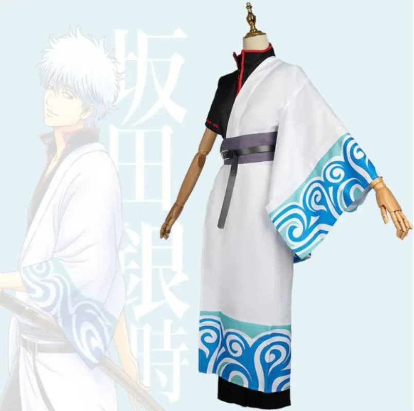 Neues Anime Gintama Sakata Gin - Anime Cosplay Kostüm ulasan dan harga