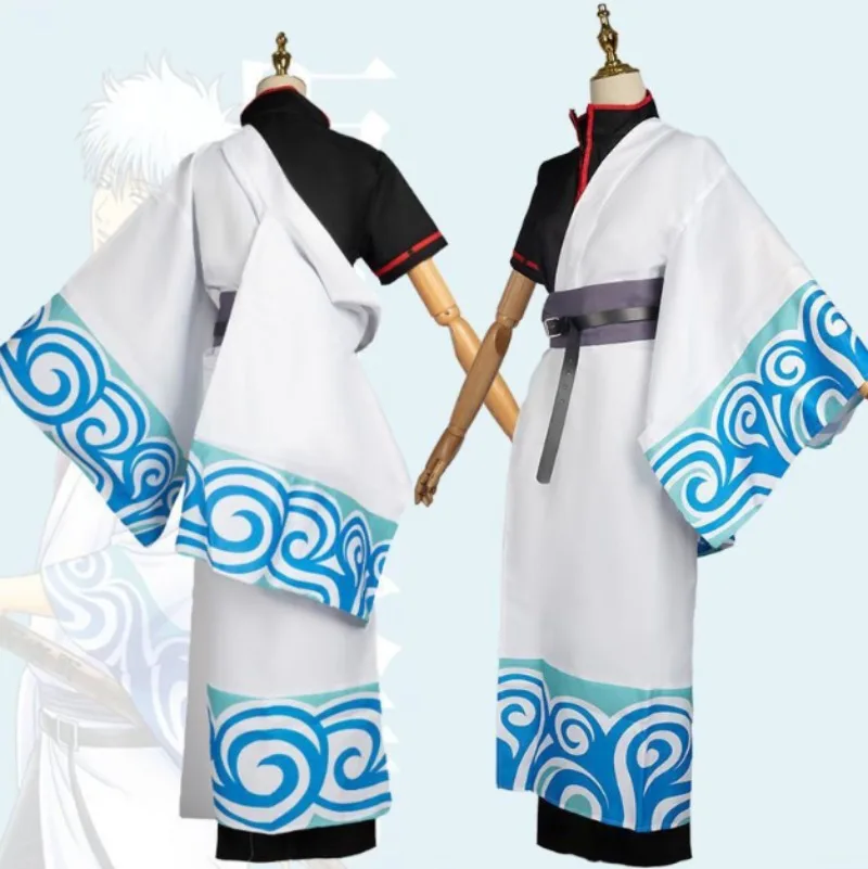 Neues Anime Gintama Sakata Gin - Anime Cosplay Kostüm ulasan dan harga