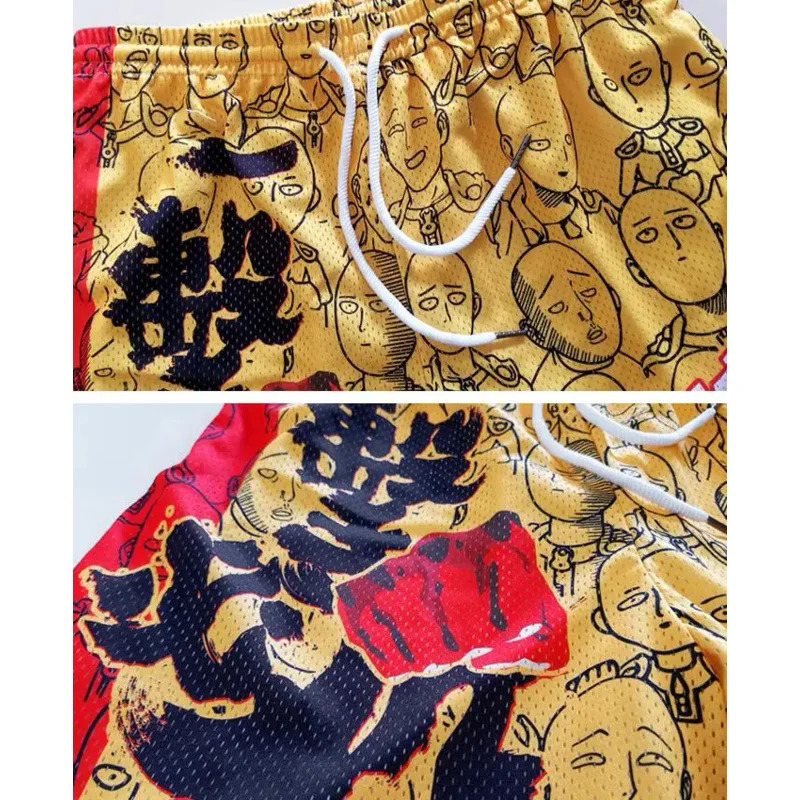 Anime One Punch Saitama Shorts - Anime Cosplay One Punch Man ulasan dan harga