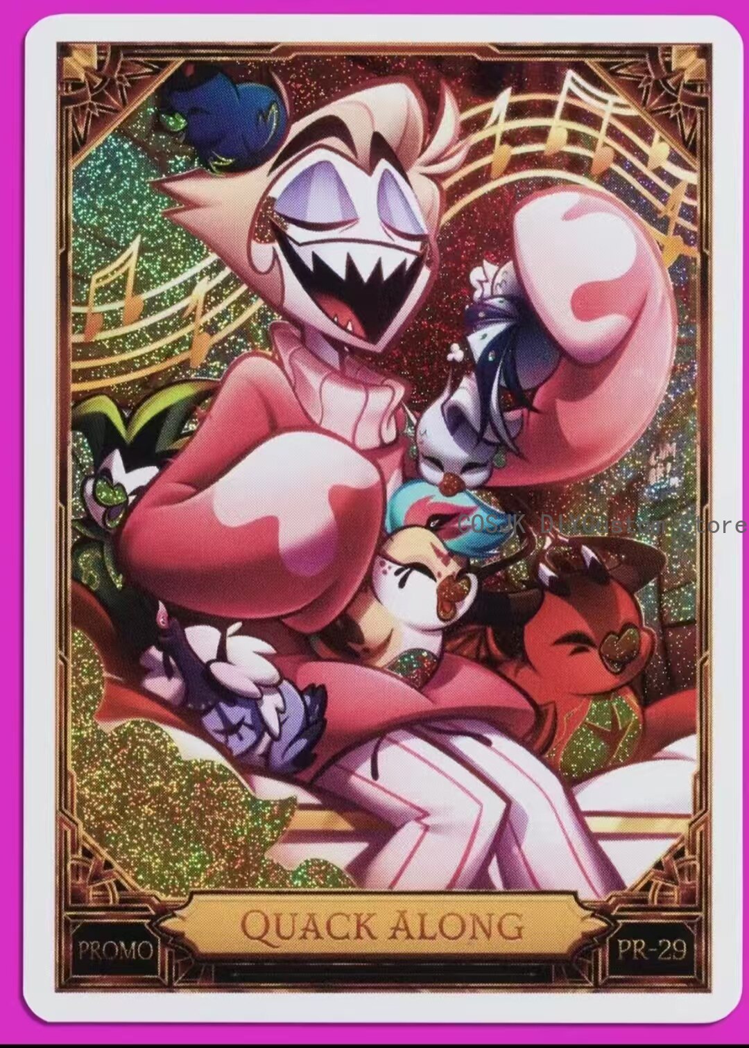 Game Hazbin Hotel Alastor Vox  - Anime Cosplay Outfit ulasan dan harga