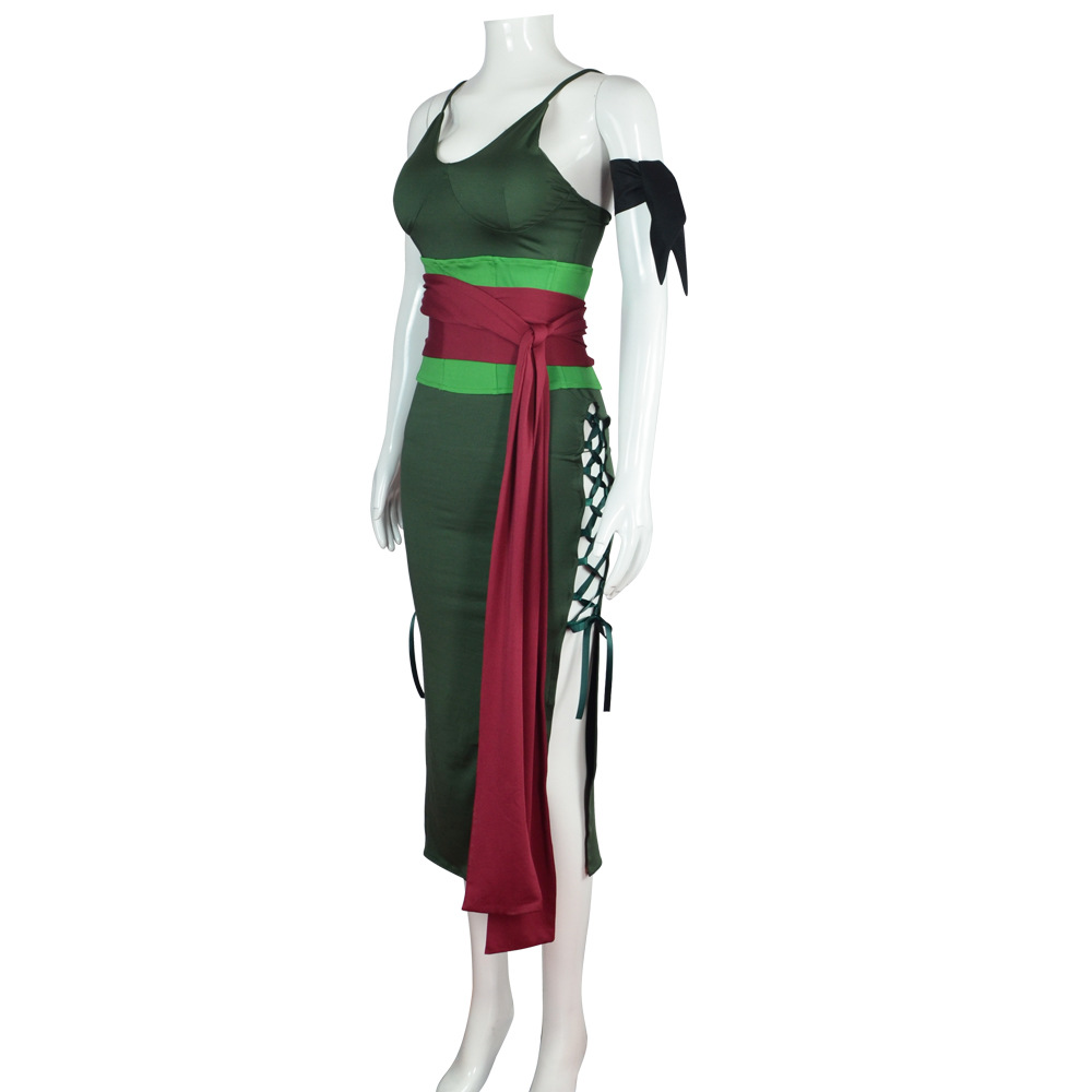 Anime Roronoa Zoro Cosplay Cos - Anime Zoro Cosplay Female ulasan dan harga