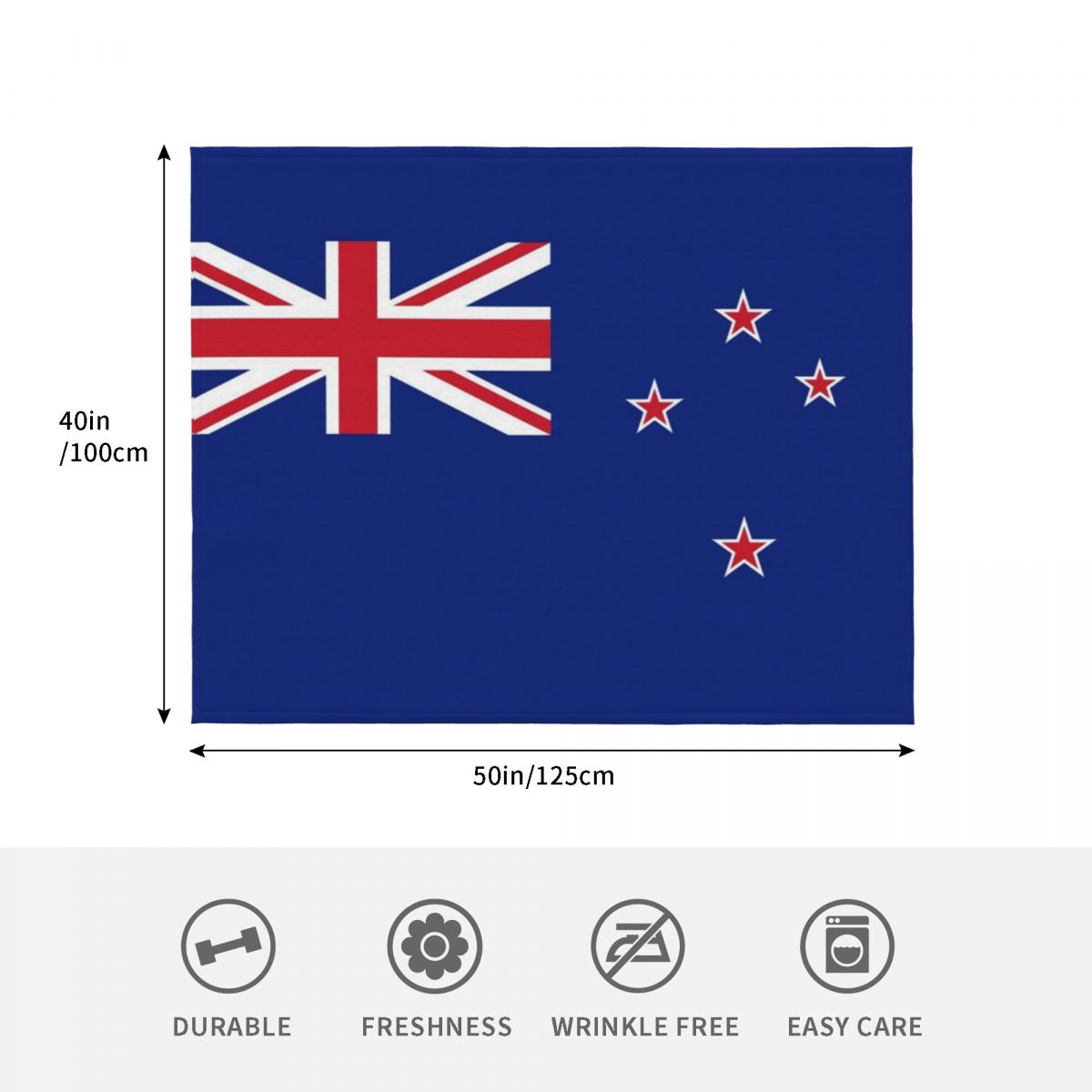 New Zealand Flag Duvet - Kiwi  - Anime Cosplay New Zealand ulasan dan harga