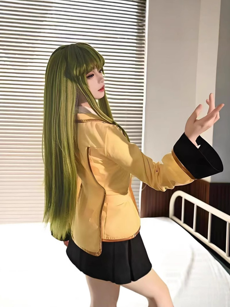 C.C. Code Geass Ashford Academ - Cosplay Anime Expo ulasan dan harga