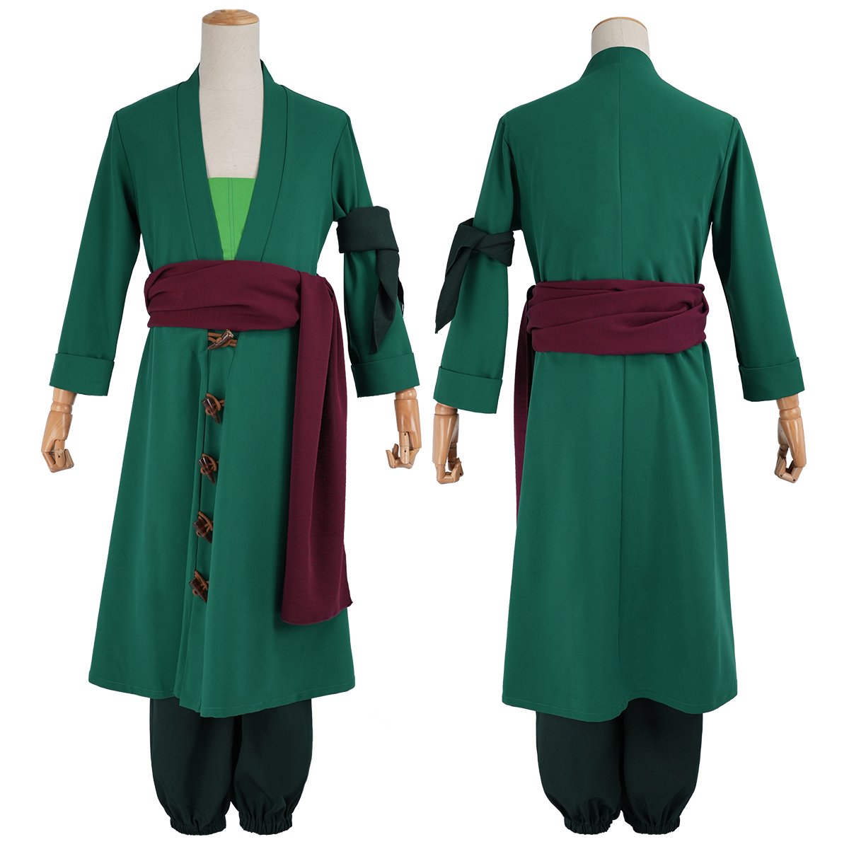 HOLOUN ONE Anime Roronoa Zoro  - Cosplay Anime Zoro ulasan dan harga