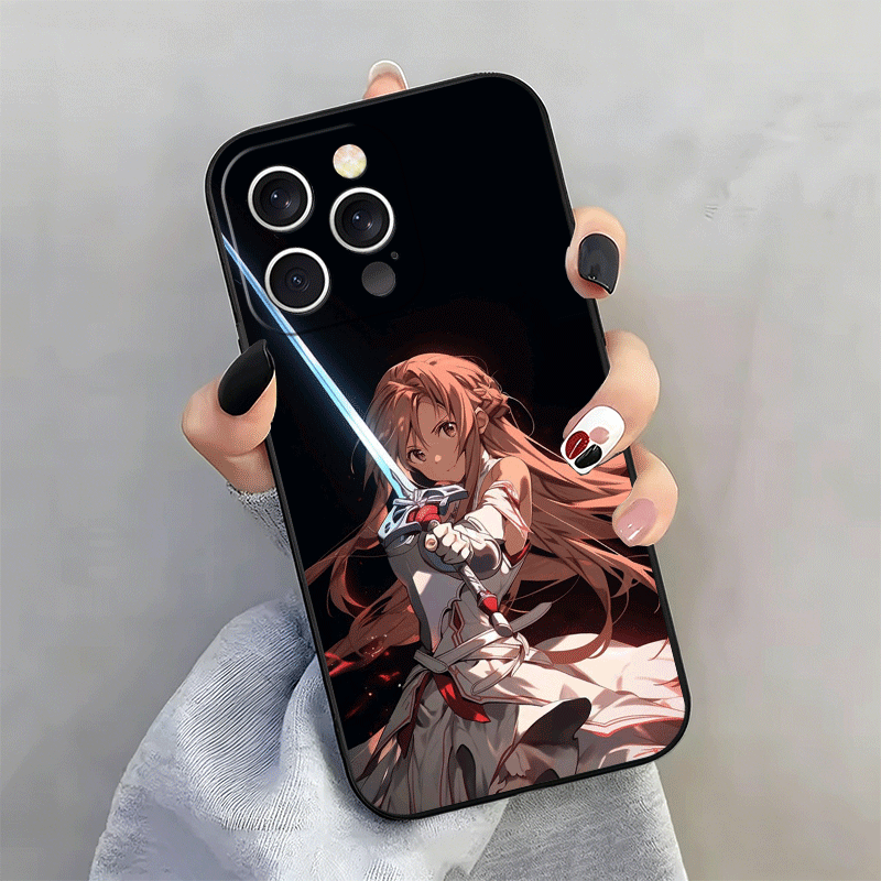 Soft Silicone Phone Case for i - Sword Art Online Cape ulasan dan harga