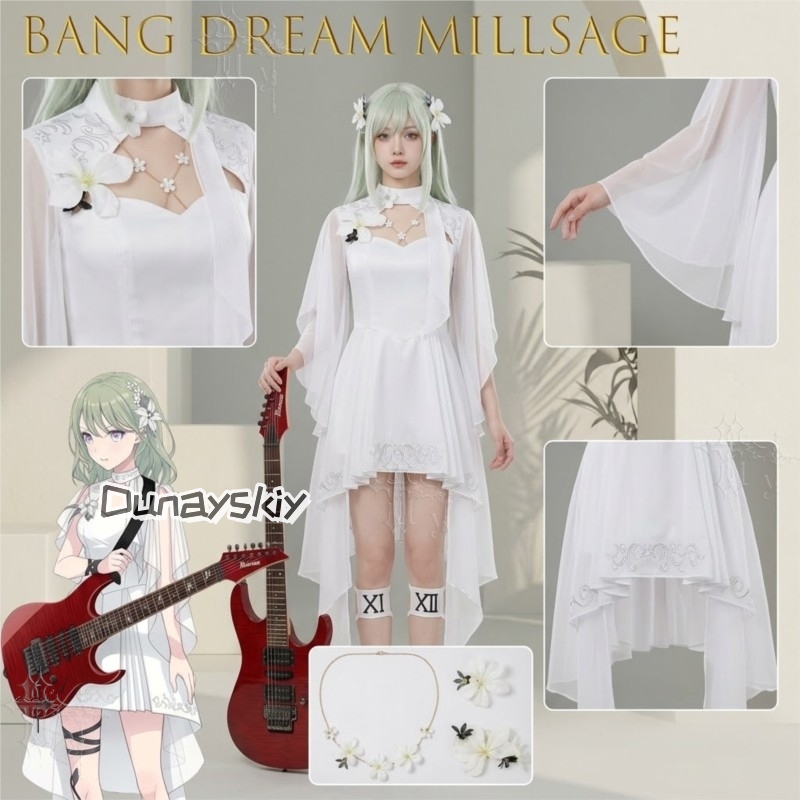 BanG Dream millsage Izawa Nats - Anime Cosplay Outfits Female ulasan dan harga